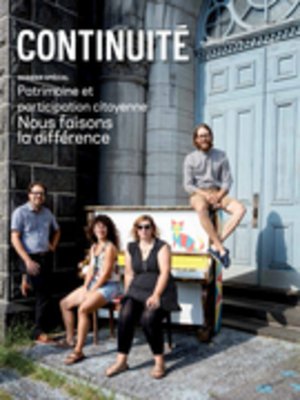 cover image of Continuité. No. 158, Automne 2018